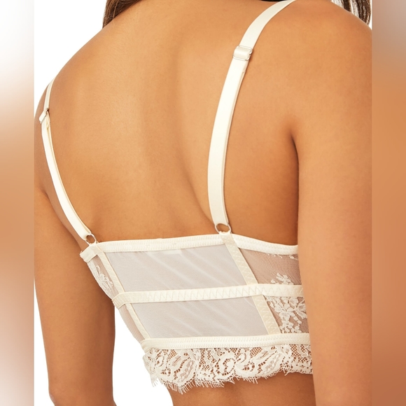 Free People Layer In Lace Bustier Ivory Sizes Small and Medium - Picture 2 of 6